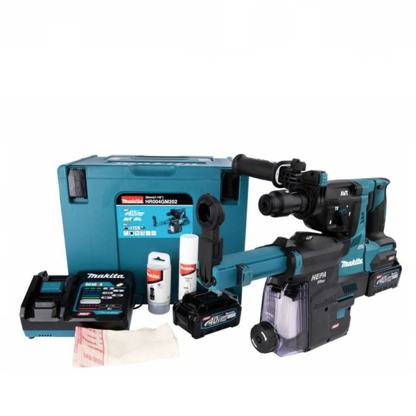 Перфоратор с системой пылеудаления Makita XGT HR004GM202 - купить в ...