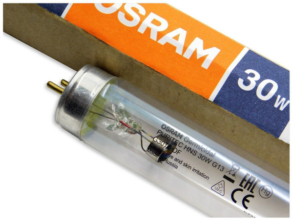 Лампа бактерицидная Osram HNS G30 T8 30W G13 L895mm специальная ...