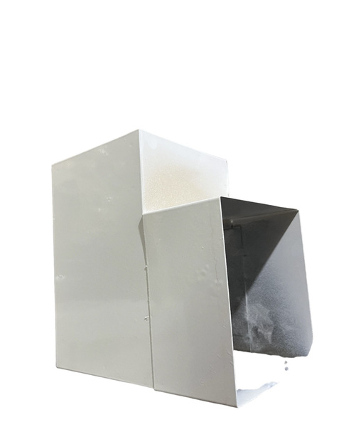 Соединительное колено для дымохода вытяжки - купить с доставкой по ...