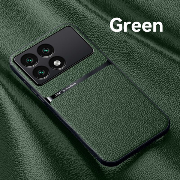 Чехол для Xiaomi Poco X6 Pro/Ксиаоми Поко Х6 Про 5Г Встроенный магнит ...
