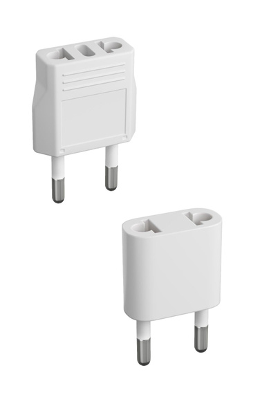 Адаптер сетевой на евровилку, евро розетку GSMIN Travel Adapter ...
