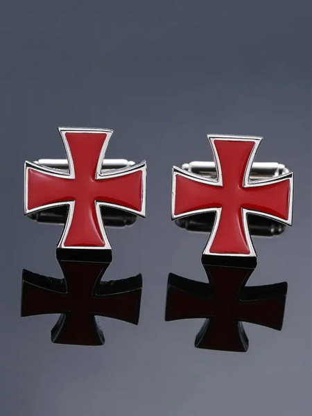 Запонки Красный крест Тамплиеров купить на OZON по низкой цене (1480813833)