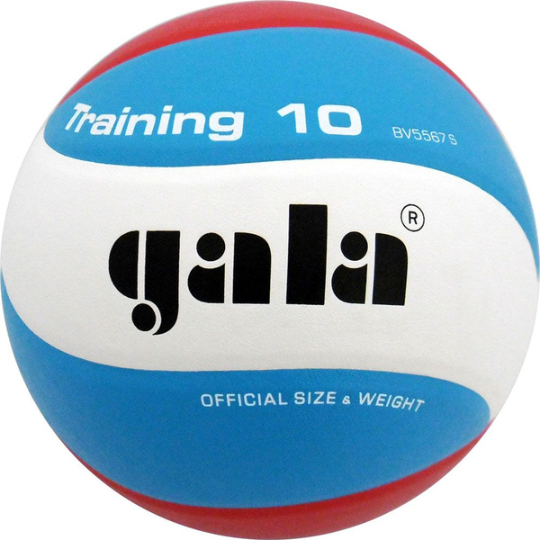Мяч волейбольный GALA GALA213, 5 размер, голубой, красный купить по ...