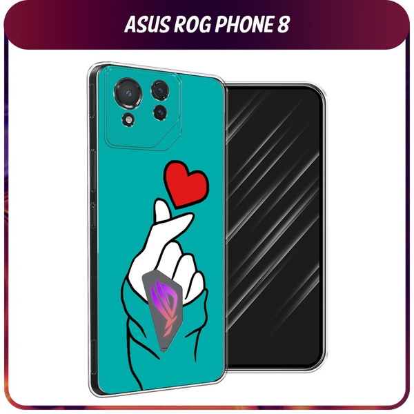 Силиконовый чехол на Asus ROG Phone 8 / Асус Рог Фон 8 "Маленькое ...
