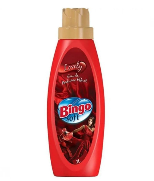 Кондиционер ополаскиватель для белья Bingo Soft LOVELY (Любимый) 1л ...