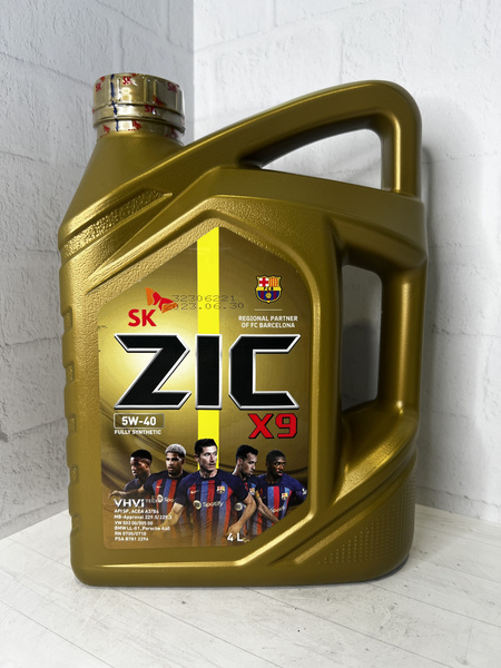Масло моторное ZIC 5W-40 Синтетическое - купить в интернет-магазине ...