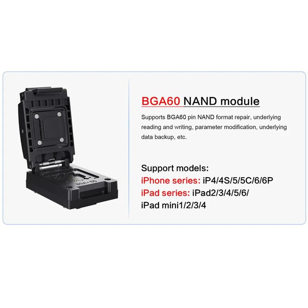 Только модуль BGA60-I2C P14 Pro NAND программатор для iPhone 6-15 Pro ...
