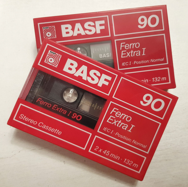 LOT 8 CASSETTES BASF Ferro Extra Type I 90 min - New & Sealed EUR 60,00 - ES