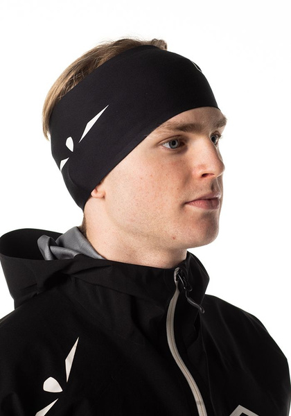Повязка на голову спортивная, для бега run headband black - купить с ...