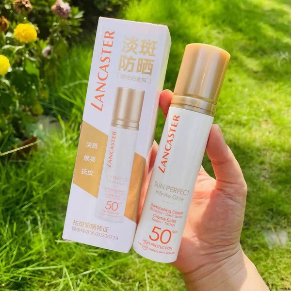 LANCASTER Sun Perfect Крем солнцезащитный для сияния кожи лица SPF50 ...