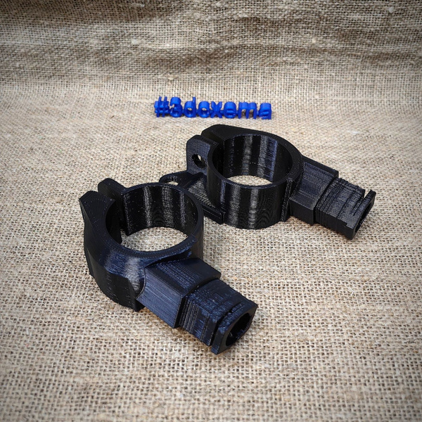 Крепление поворотников Yamaha Warrior под оригинальный поворотник ...