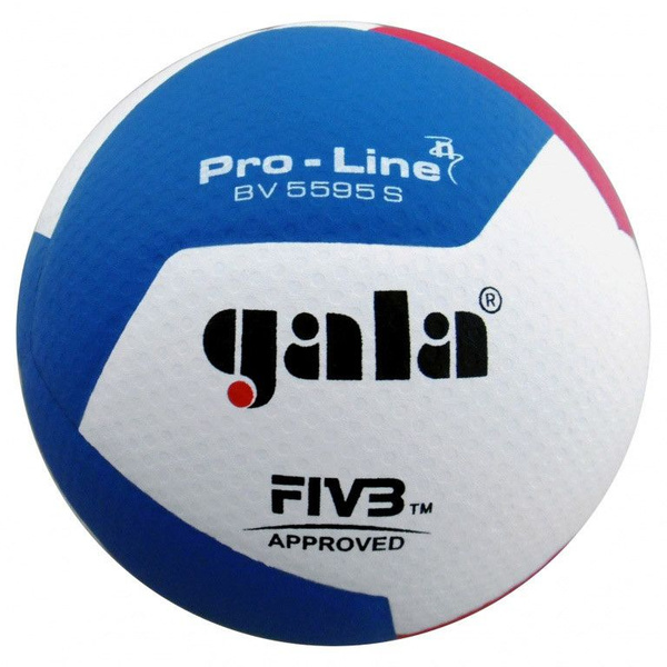 Мяч волейбольный GALA Pro-Line 12 FIVB, 5 размер, голубой, красный ...