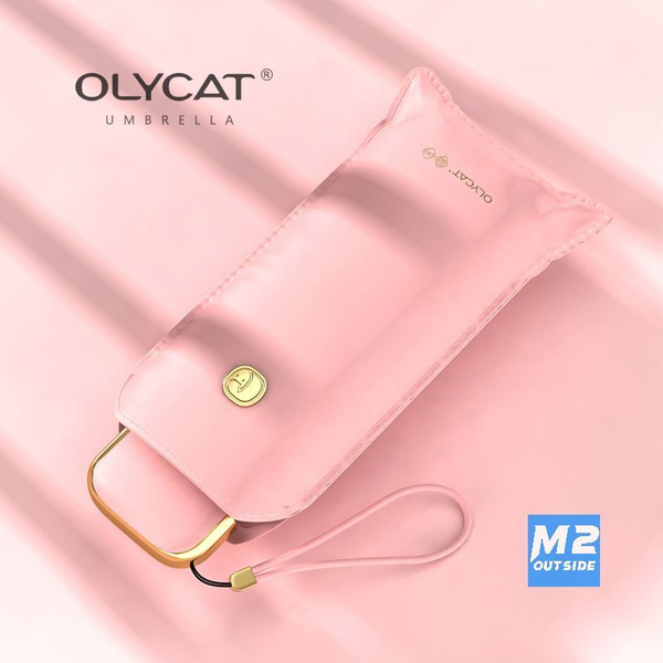 Зонт от солнца Olycat, 5 сложений, розовый купить c доставкой на OZON ...