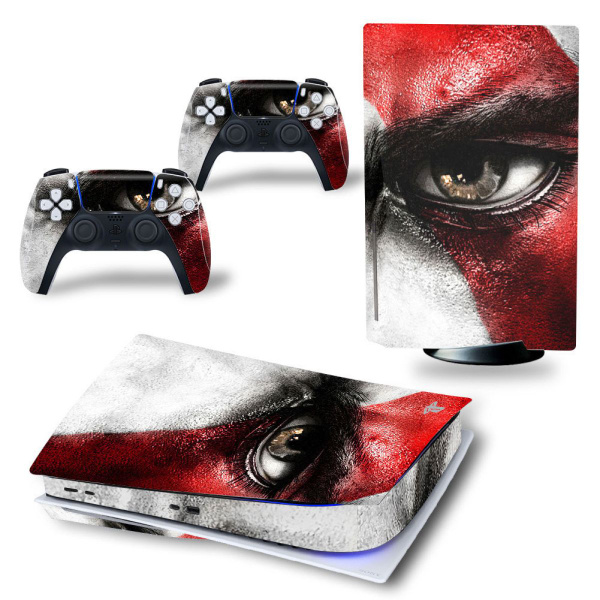 Виниловая наклейка на PlayStation 5 Digital GOW - купить с доставкой по ...