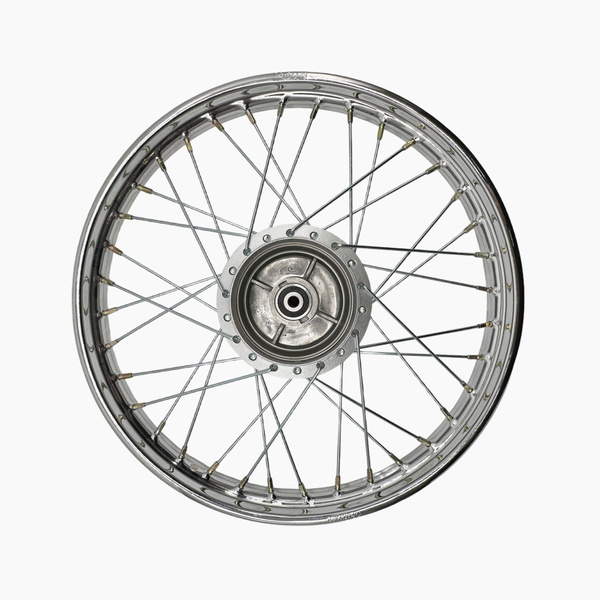 Обод колеса 17-1,20 передний в сборе (спицованный) на мопед Альфа ...