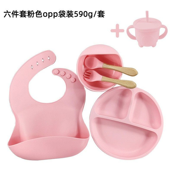 Детская силиконовая посуда для кормления 6-Piece Set - купить с ...