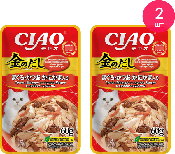Корм влажный для кошек Inaba / Инаба Kinnodashi для взрослых животных ...