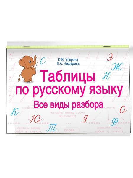 Таблицы по русскому языку. Все виды - купить с доставкой по выгодным ...