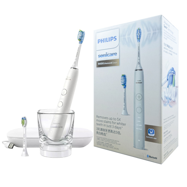 Philips Sonicare Электрическая зубная щетка HX993W, белый купить на ...