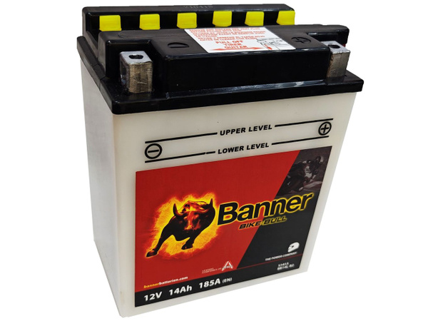 Аккумулятор для мототехники BANNER BIKE Bull YB14L-B2 купить по ...