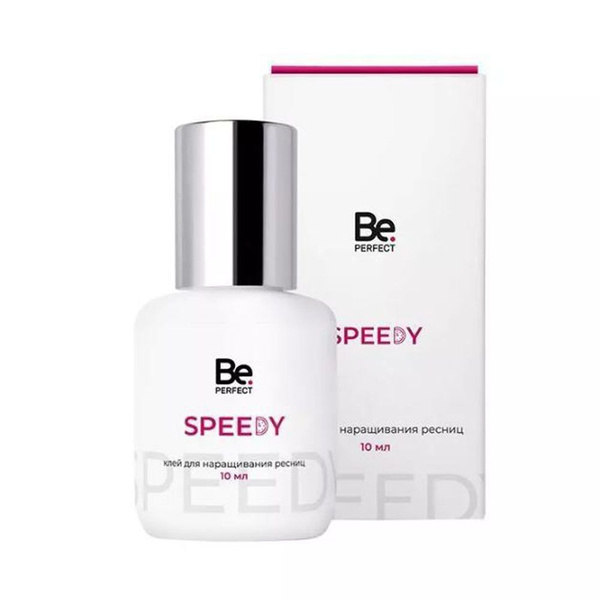 Be Perfect Клей для наращивания ресниц Speedy, 10 мл, черный клей для ...