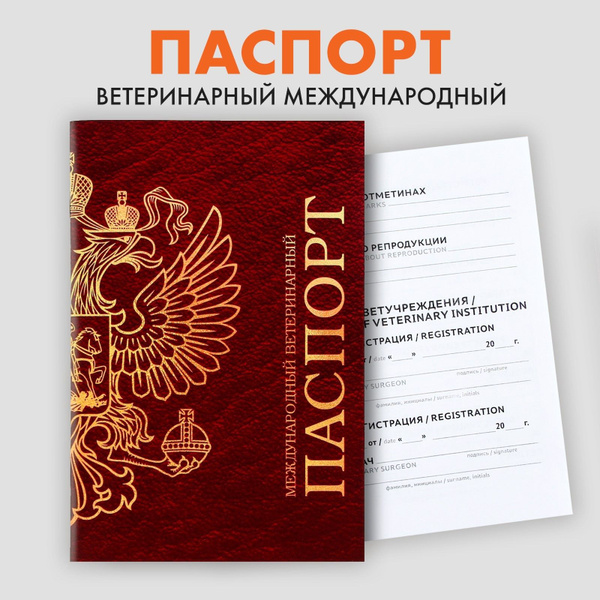 Ветеринарный паспорт - купить с доставкой по выгодным ценам в интернет ...