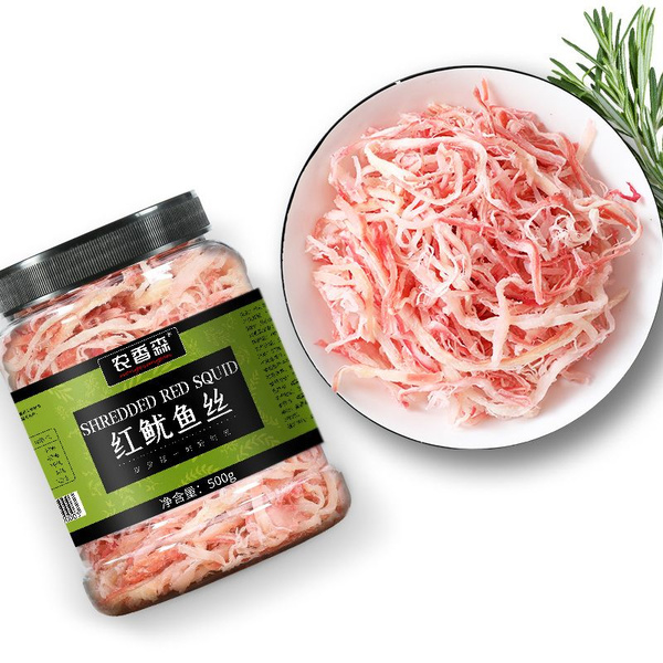 Сушеный кальмар стружка со вкусом краба 0,5 кг / Премиум кальмар 500 гр ...