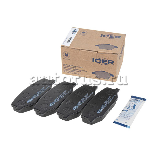 Колодки тормозные ICER 180468 - купить по низким ценам в интернет ...