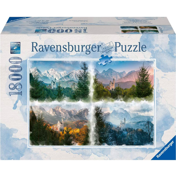 Пазл для взрослых Ravensburger 18000 деталей, элементов: Замок ...