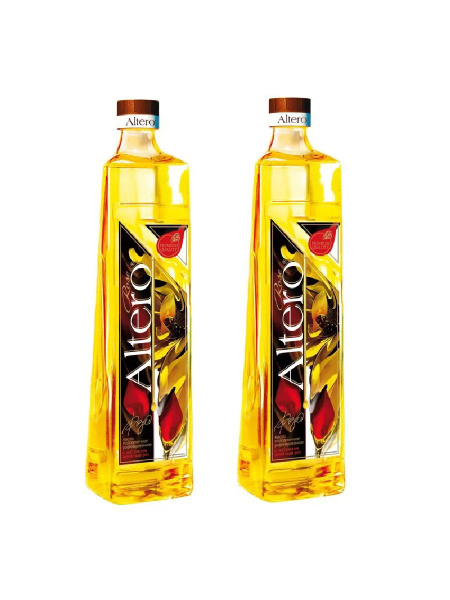 Масло подсолнечное Altero Rose рафинированное с экстрактом лепестков ...
