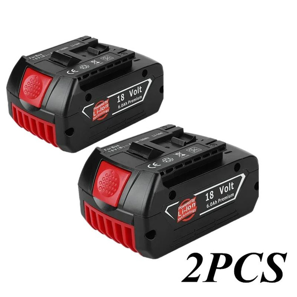 2024 18V 6000mah Заряжаемый аккумулятор для резервной батареи Bosch18V ...
