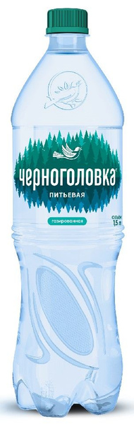 Вода Черноголовка газированная, 1.5л - 6 шт. купить на OZON по низкой ...