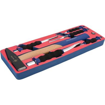 Набор ударно-режущего инструмента, ложемент, 6 предметов МАСТАК 5-9006 ...