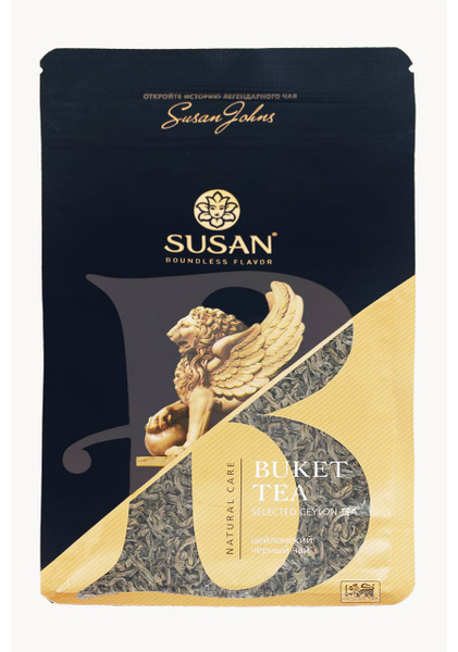 Характеристики Чай черный Susan-Tea Buket крупнолистовой 200 г ...