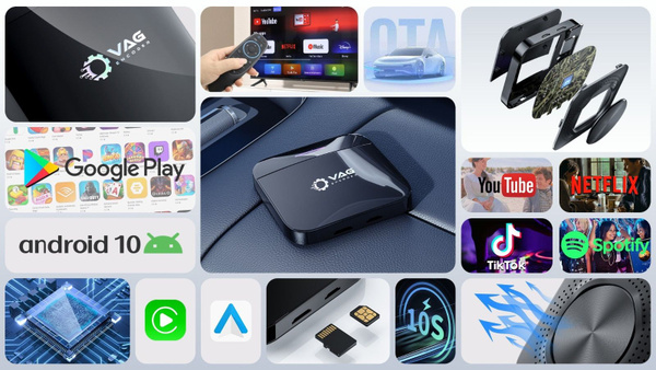Apple CarPlay и AndroidAuto Hi, CarPlay (Vag Encoder) МК811 4GB/64GB ...