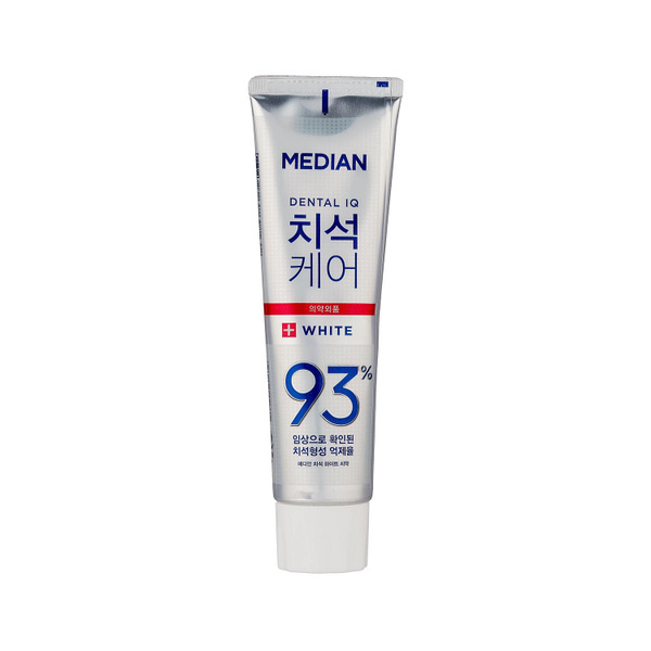 Отбеливающая зубная паста, Median Dental IQ White Tooth Paste, 120 гр ...