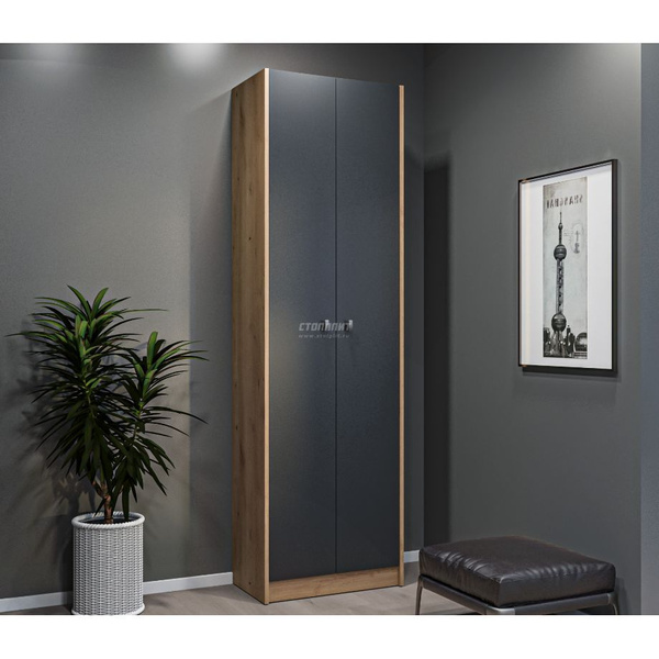 Шкаф распашной СТОЛПЛИТ Сидней, 60x35x200 см - купить по выгодной цене ...