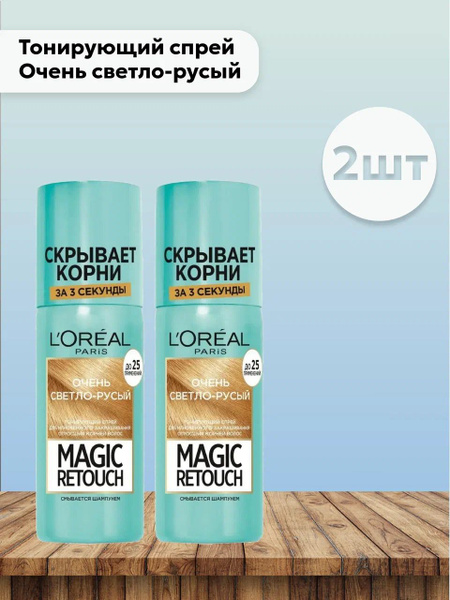 Набор 2шт Мэджик Ретач / Magic Retouch Тонизирующий спрей для ...