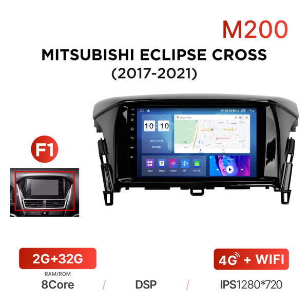 Магнитола Mekede M200 2-32 Гб Android для Mitsubishi Eclipse Cross ...