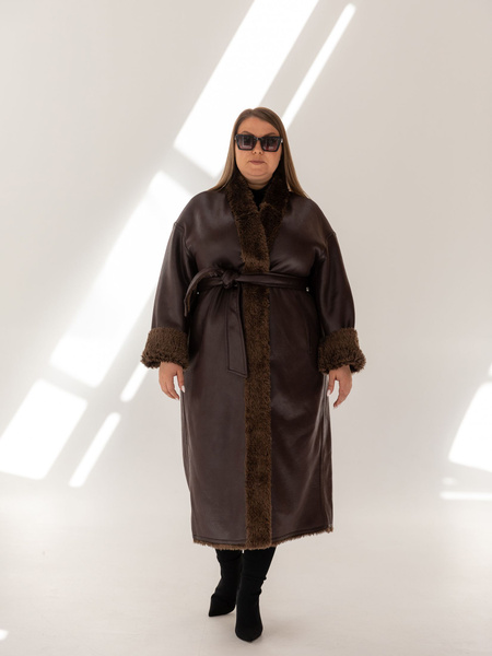 Дубленка искусственная BOMFURS - купить с доставкой по выгодным ценам в ...