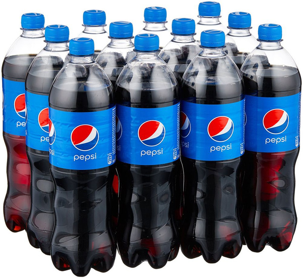 Pepsi Cola (пепси) напиток газированный 12 бутылок по 1л - купить с ...