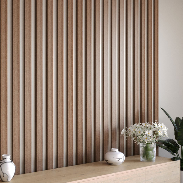 Интерьерная рейка САВАШ ШИМО ТЕМНЫЙ 16*60*2800 МДФ - 20 шт - купить с ...