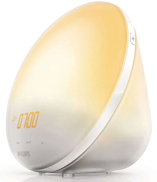 Будильник световой Philips HF3510 купить по низкой цене с доставкой и ...
