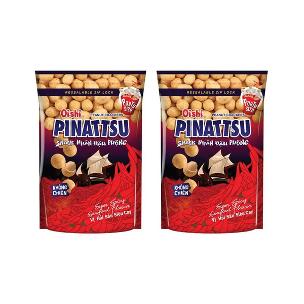 Снеки арахисовые Pinattsu со вкусом морепродуктов 85g x 3 - купить с ...