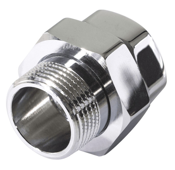 Муфта американка НВ 1" хромированная GK-YUDIS (Хром), amerikanka-nv-1 ...