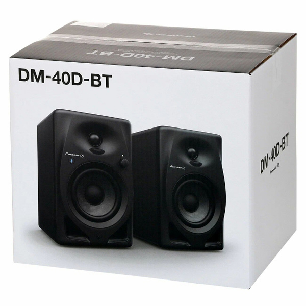 Активные колонки Pioneer DJ DM-40D-BT, черный - купить с доставкой по ...