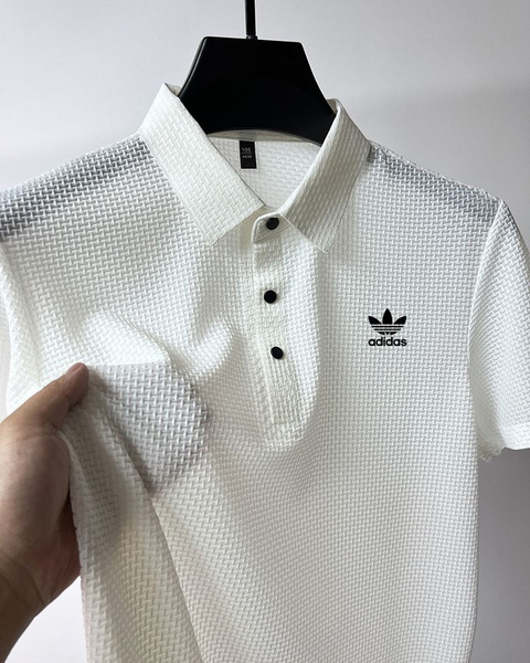Поло adidas Originals, размер 52, цвет белый, Хлопок; Дакрон - купить ...