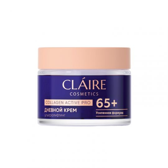 Claire Cosmetics Крем Дневной для лица 65+ Collagen Active Pro, 50 мл ...