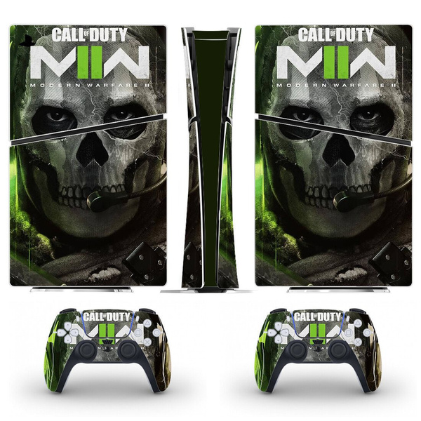 Наклейка PS5 Slim Call of Duty MW2 виниловая защитная на игровую ...