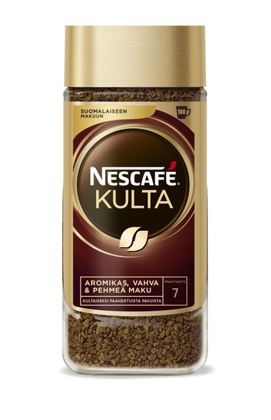 Кофе Нескафе Культа Nescafe Kulta 200 гр. в стеклянной банке (Финляндия ...